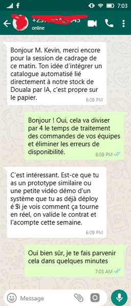 Catalogue IA · Douala