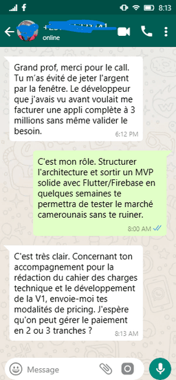 Architecture MVP · Cameroun